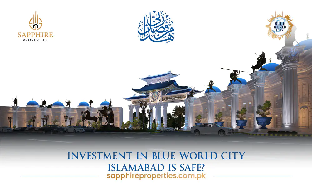 Investment in the Blue World City is safe