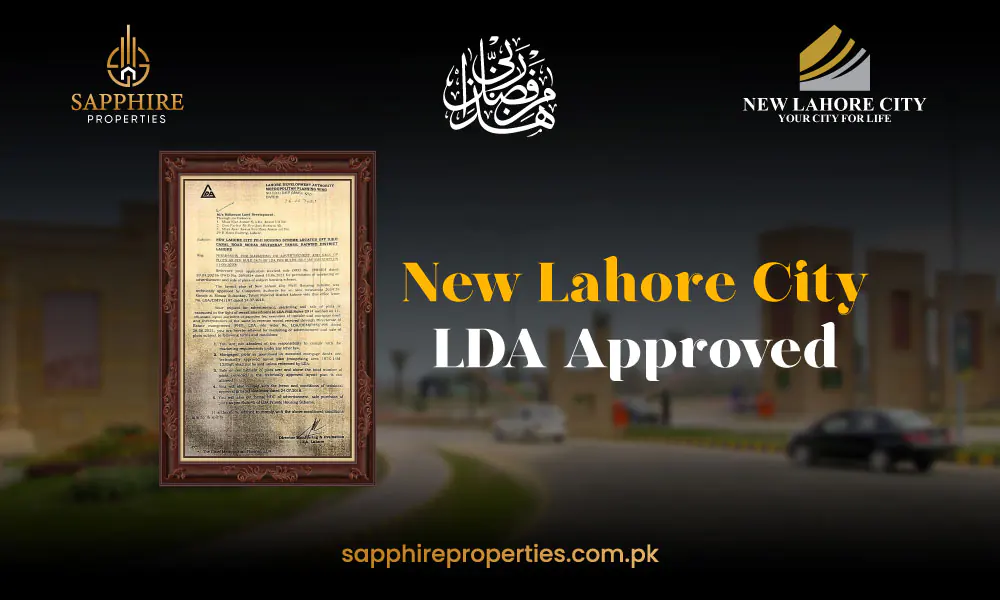 New Lahore City LDA Approved