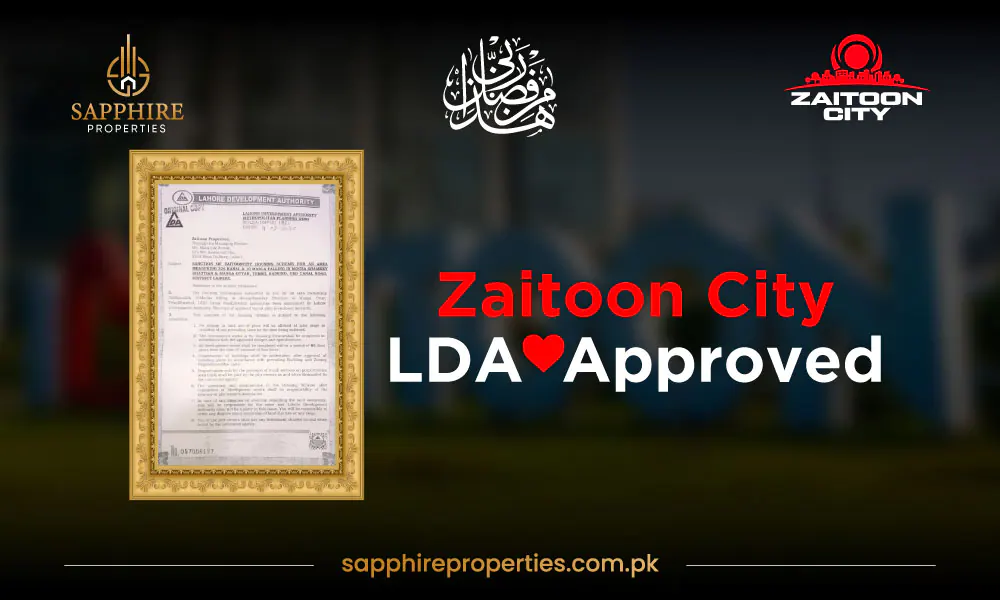 Zaitoon City LDA Approved
