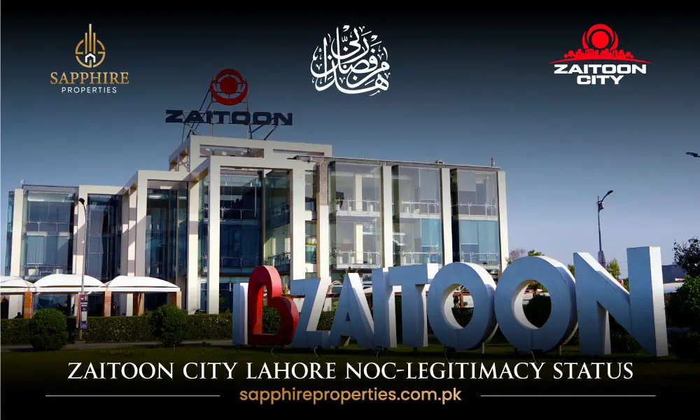 Zaitoon City Lahore NOC