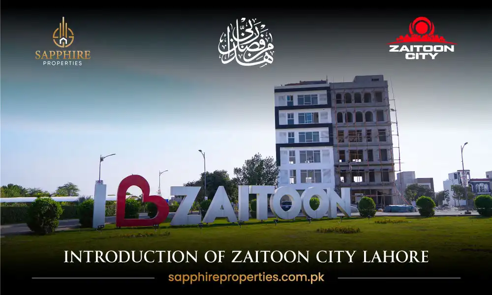 introduction of zaitoon city lahore