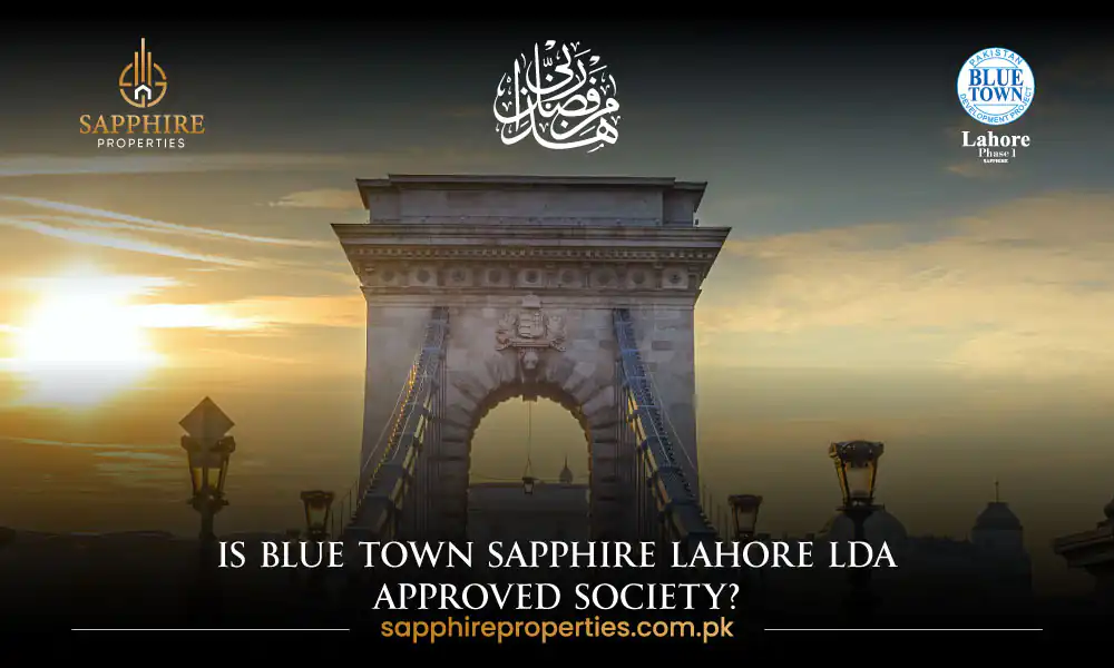 Blue Town Sapphire LDA Approved