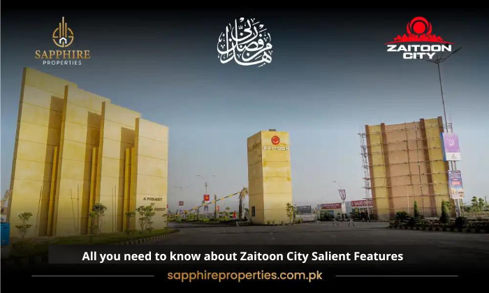 All you need to know about Zaitoon City Salient Features