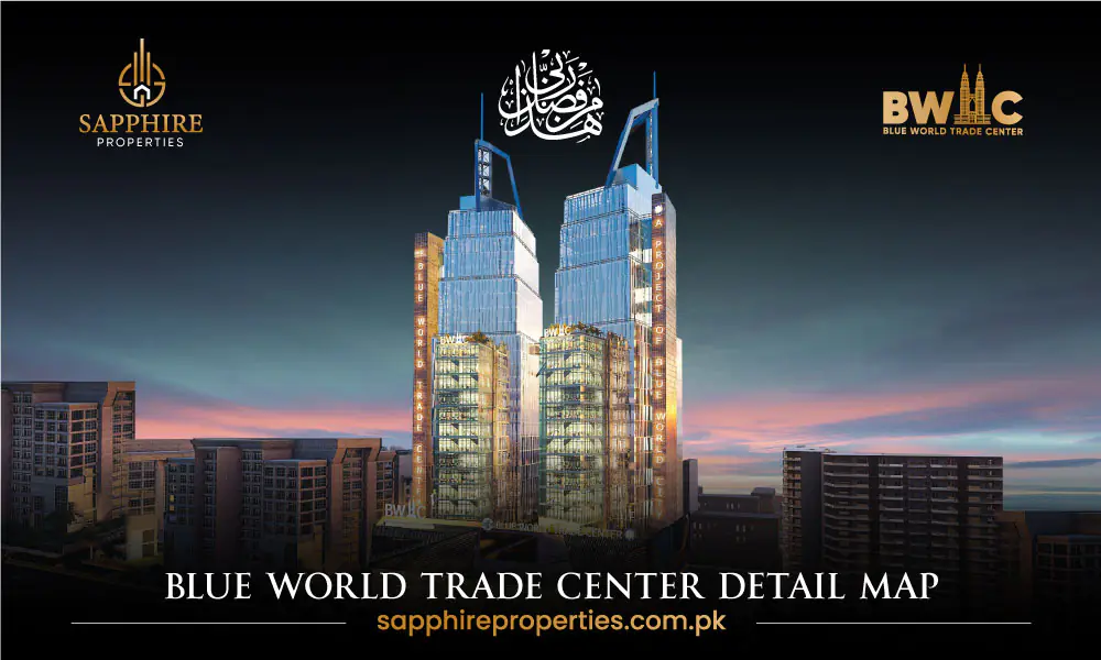 Blue World Trade Center Islamabad Detail Map