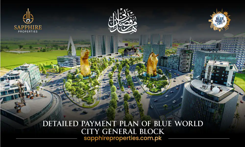 Details of Blue World City General Block Payment Plan