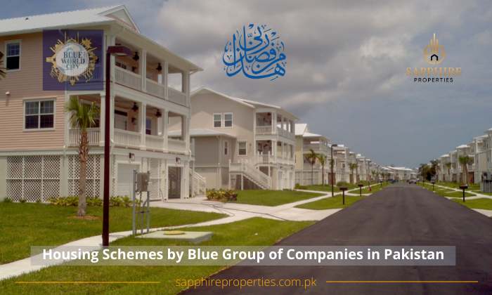Housing Schemes by Blue Group of Companies in Pakistan