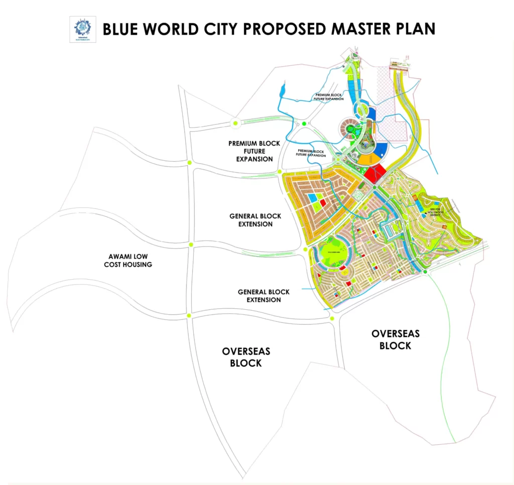blue world city general block balloting
