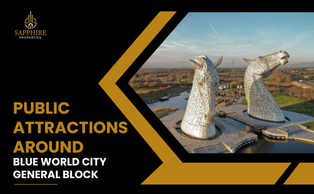 Public Attractions around Blue World City General Block