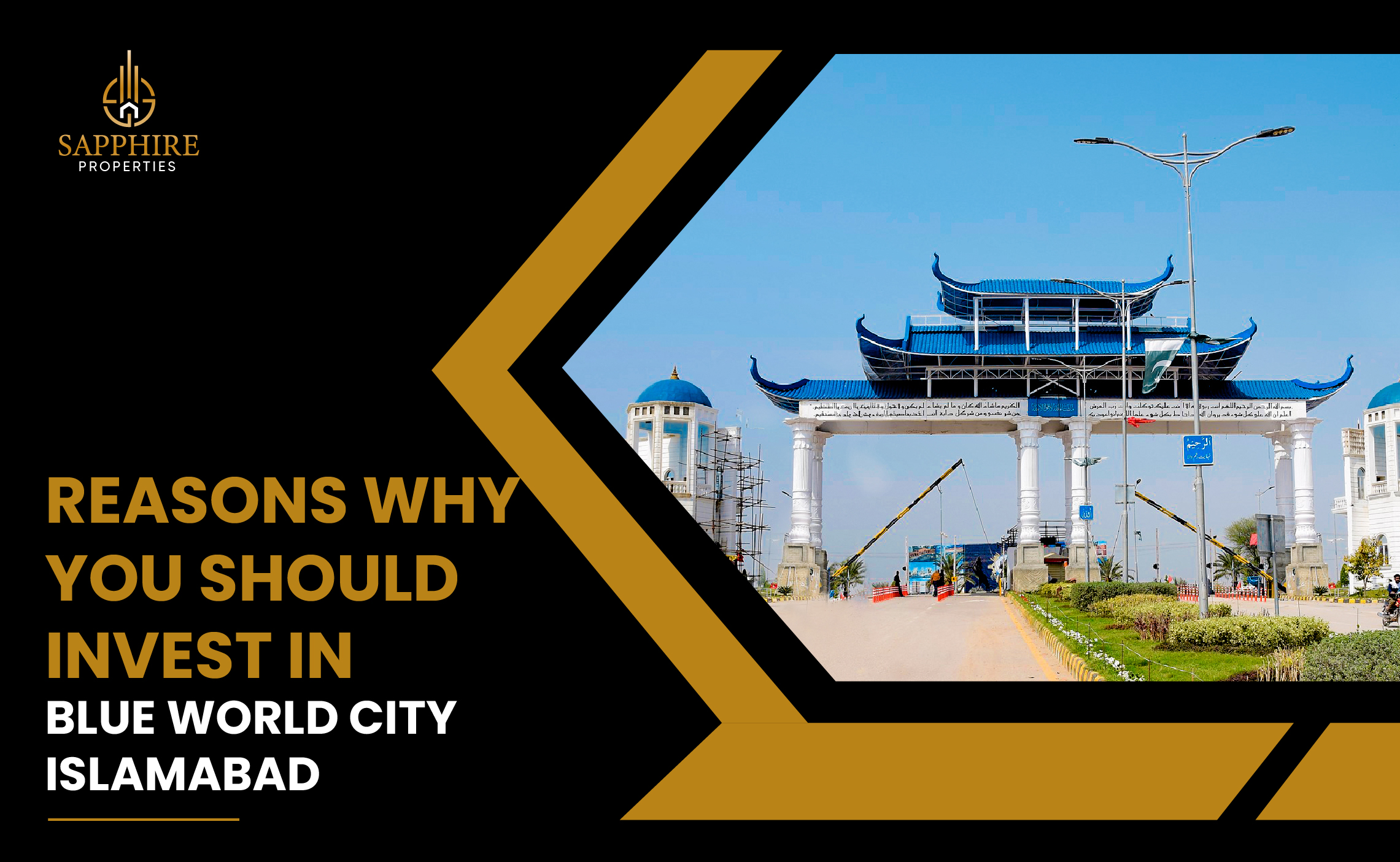 Reasons why you should invest in Blue World City Islamabad