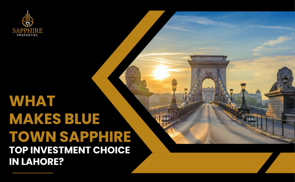 What Makes Blue Town Sapphire Top Investment Choice in Lahore