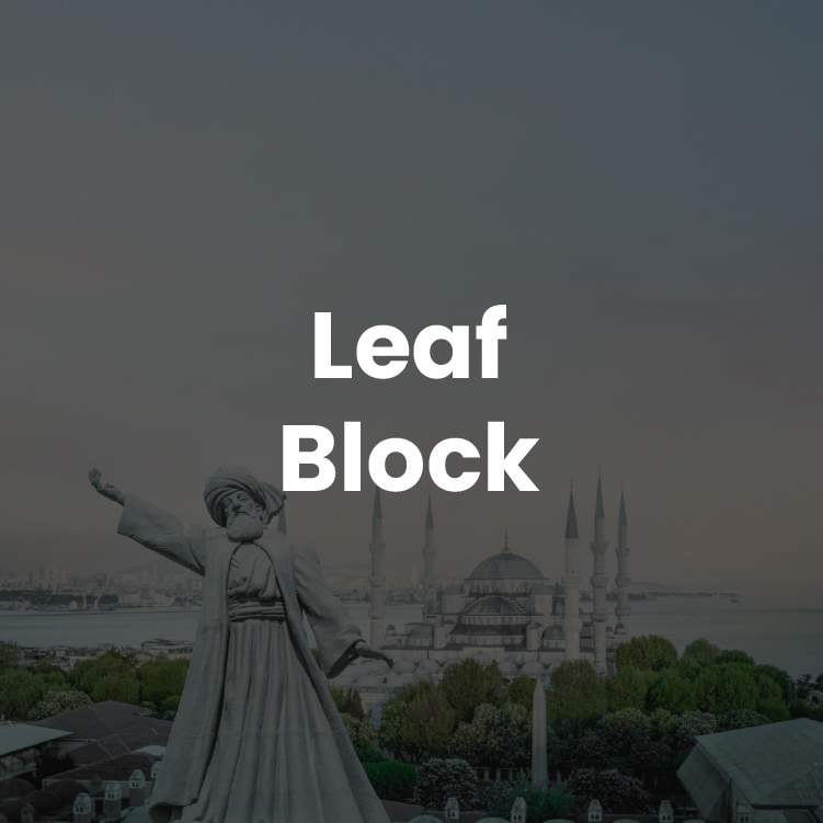 blue world city leaf block
