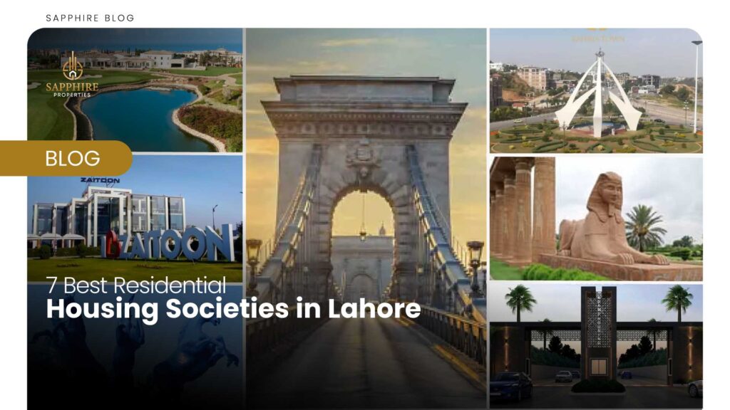 7 Best Residential Housing Societies in Lahore