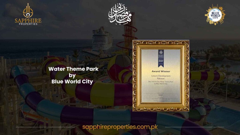 water theme park by blue world city