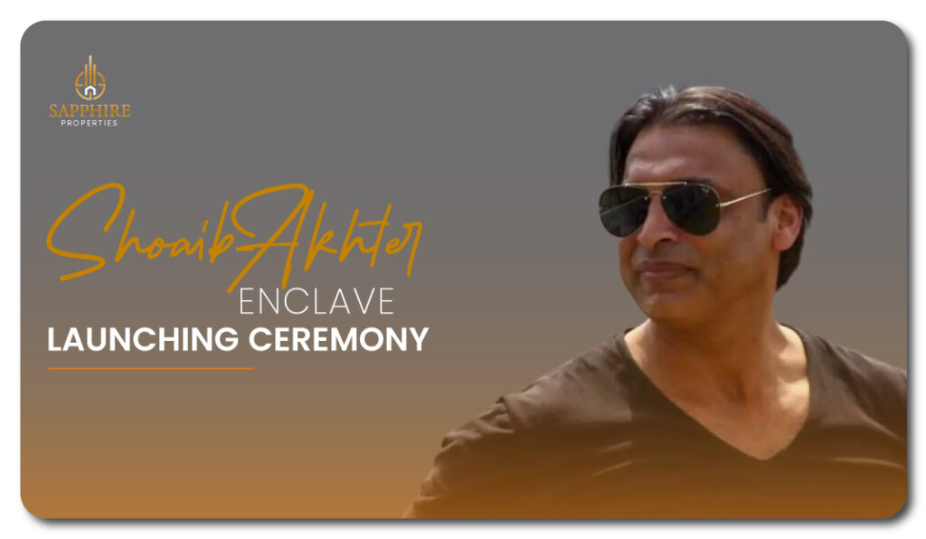 Shoaib Akhtar Enclave Launching Ceremony