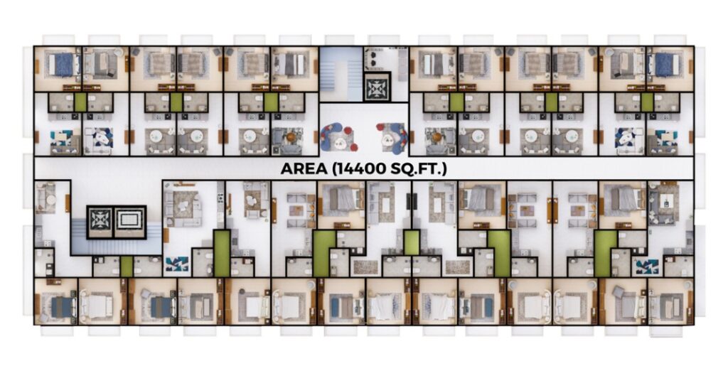 Avenue One Square Floor Plan