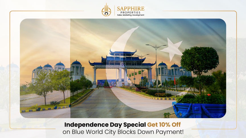 Independence Day Special: Get 10% Off on Blue World City Blocks Down Payment!