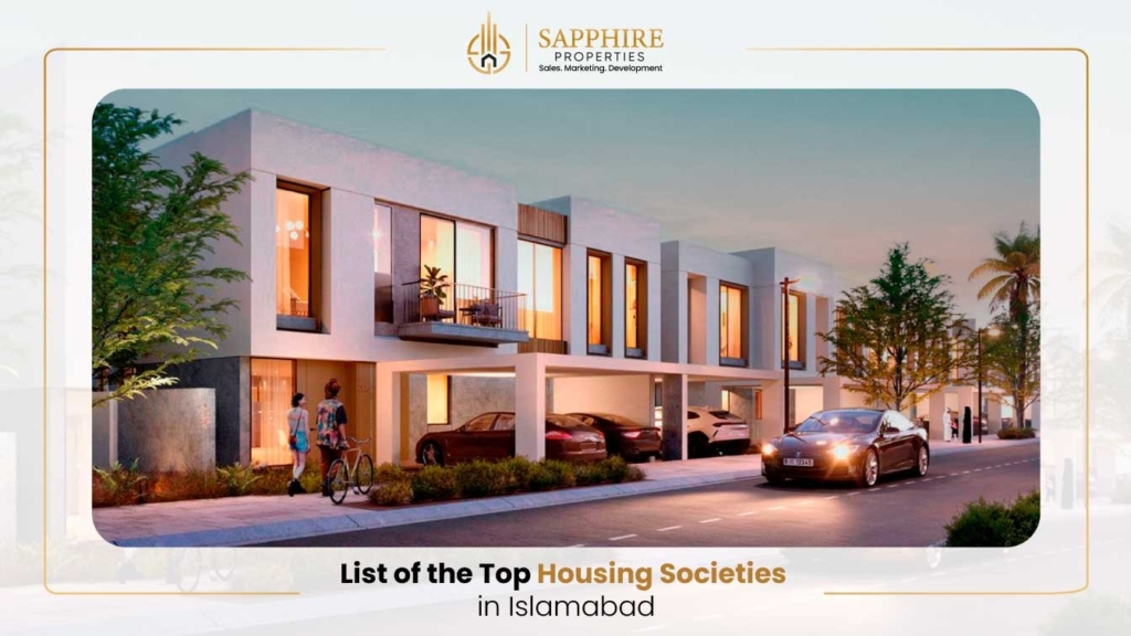 List of the Top Housing Societies in Islamabad