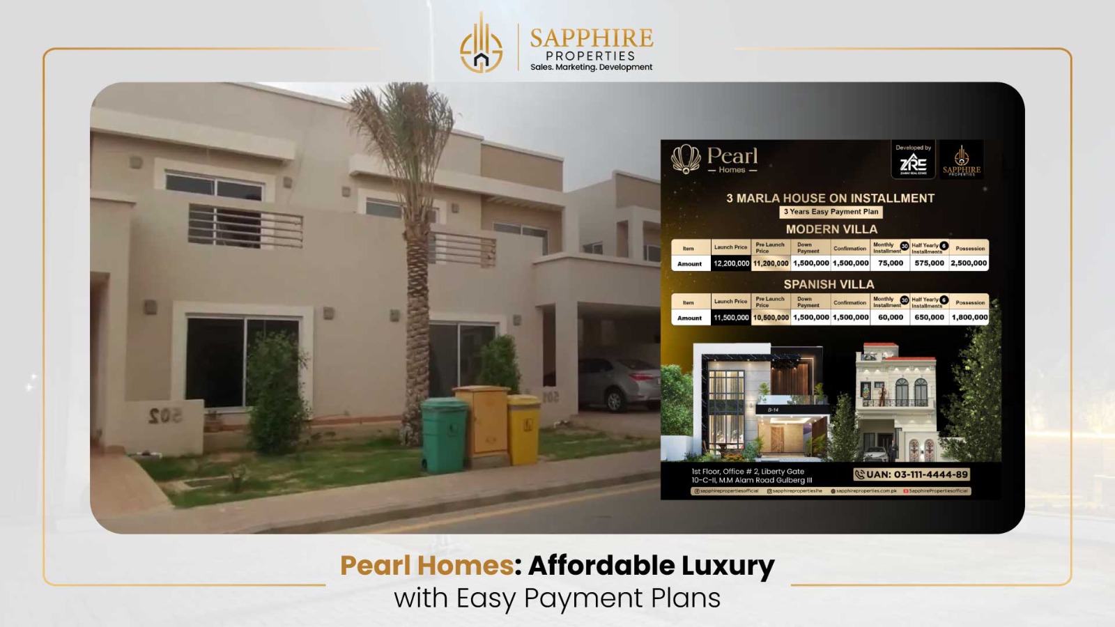 Pearl Homes: Affordable Luxury with Easy Payment Plans