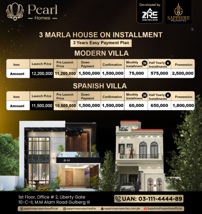 pearl homes payment plan